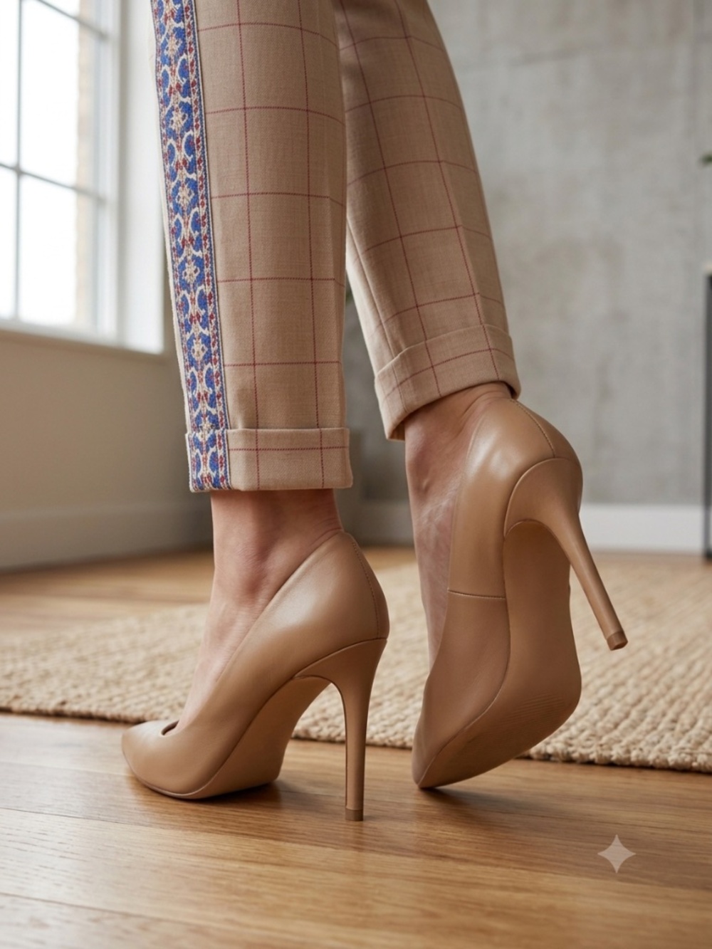 Tory Burch Tailored, Straight-Leg Trousers, Size 6 - Picture 2 of 4